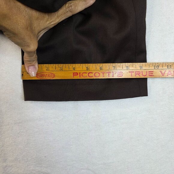 Pendleton Virgin Wool Plus Size 18 Trousers British Accents Brown Deadstock - Picture 12 of 12